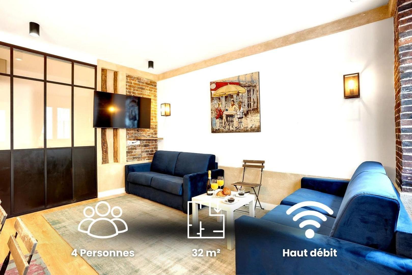 866 Suite Lilas - Superbe Appartement Montreuil  Extérieur photo